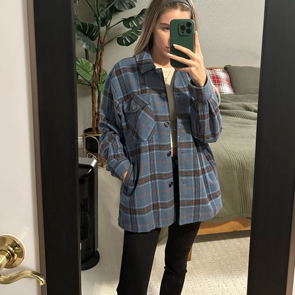 🌷Button up jacket- size XS (oversized)🌷